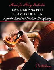 Una Limosna por el Amor de Dios Orchestra sheet music cover Thumbnail